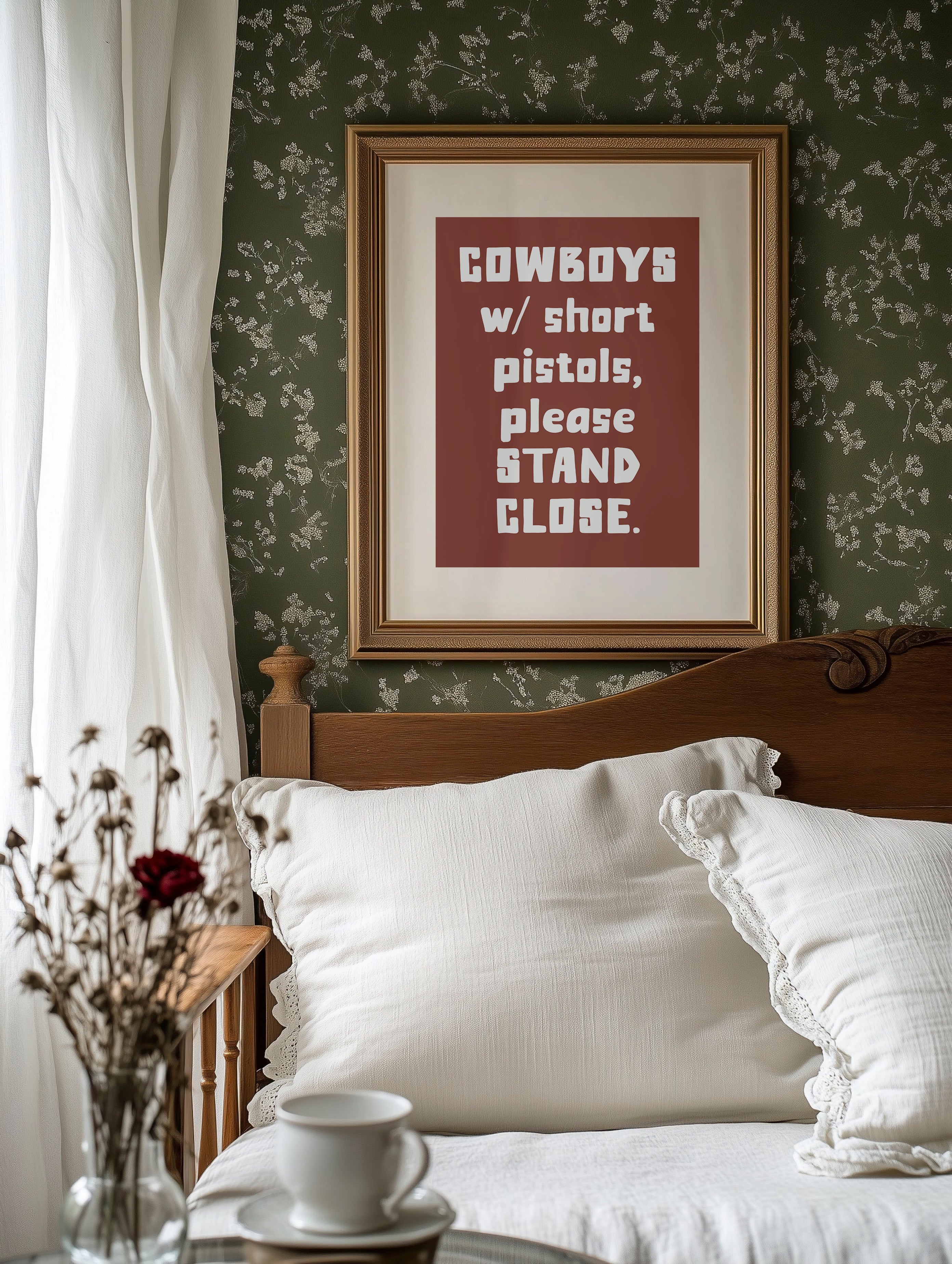 Cowboys Please Stand Close, Bold