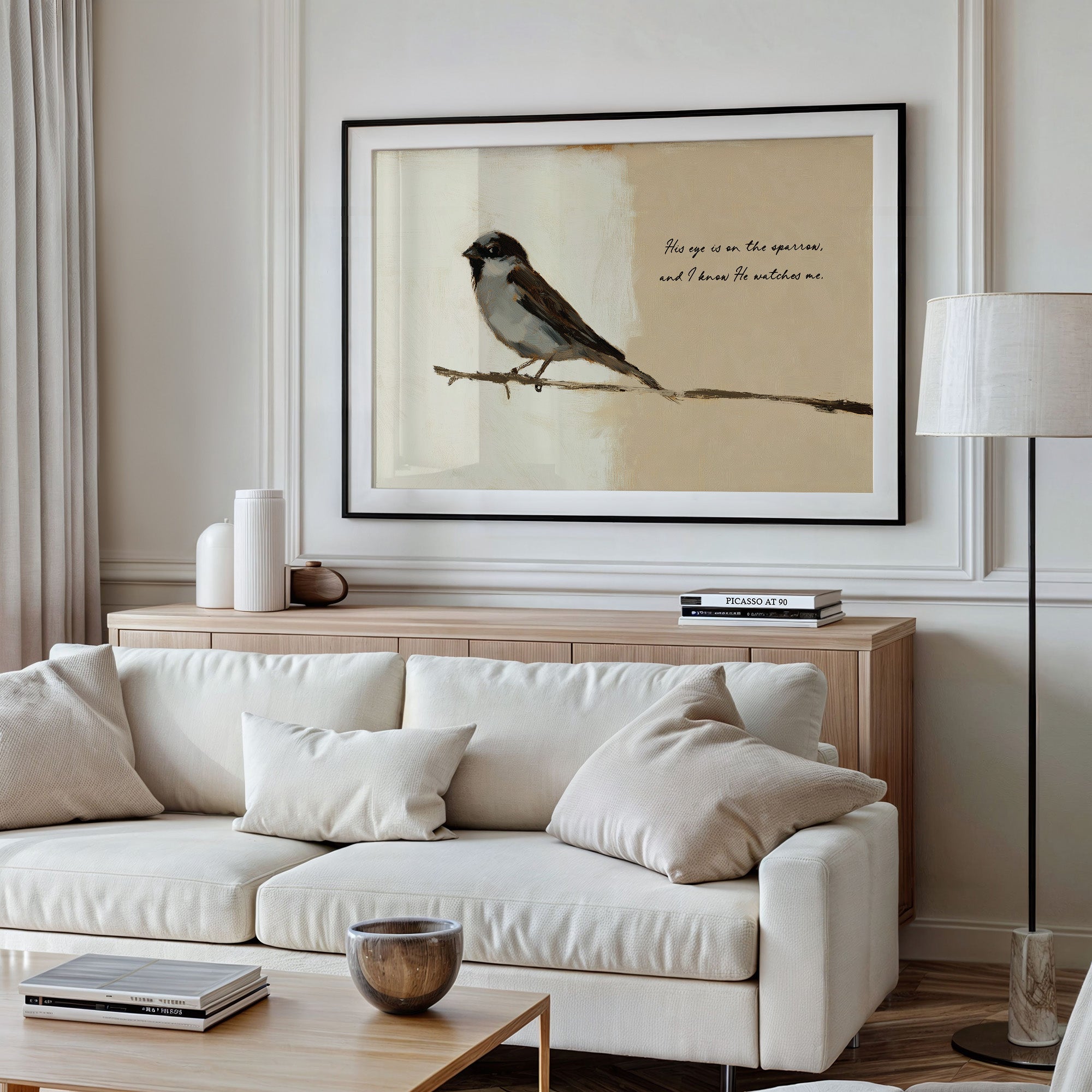 Lone Sparrow, Watchful Eye