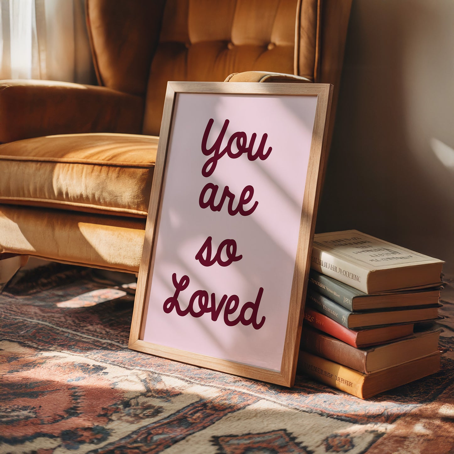 Loved in Cursive