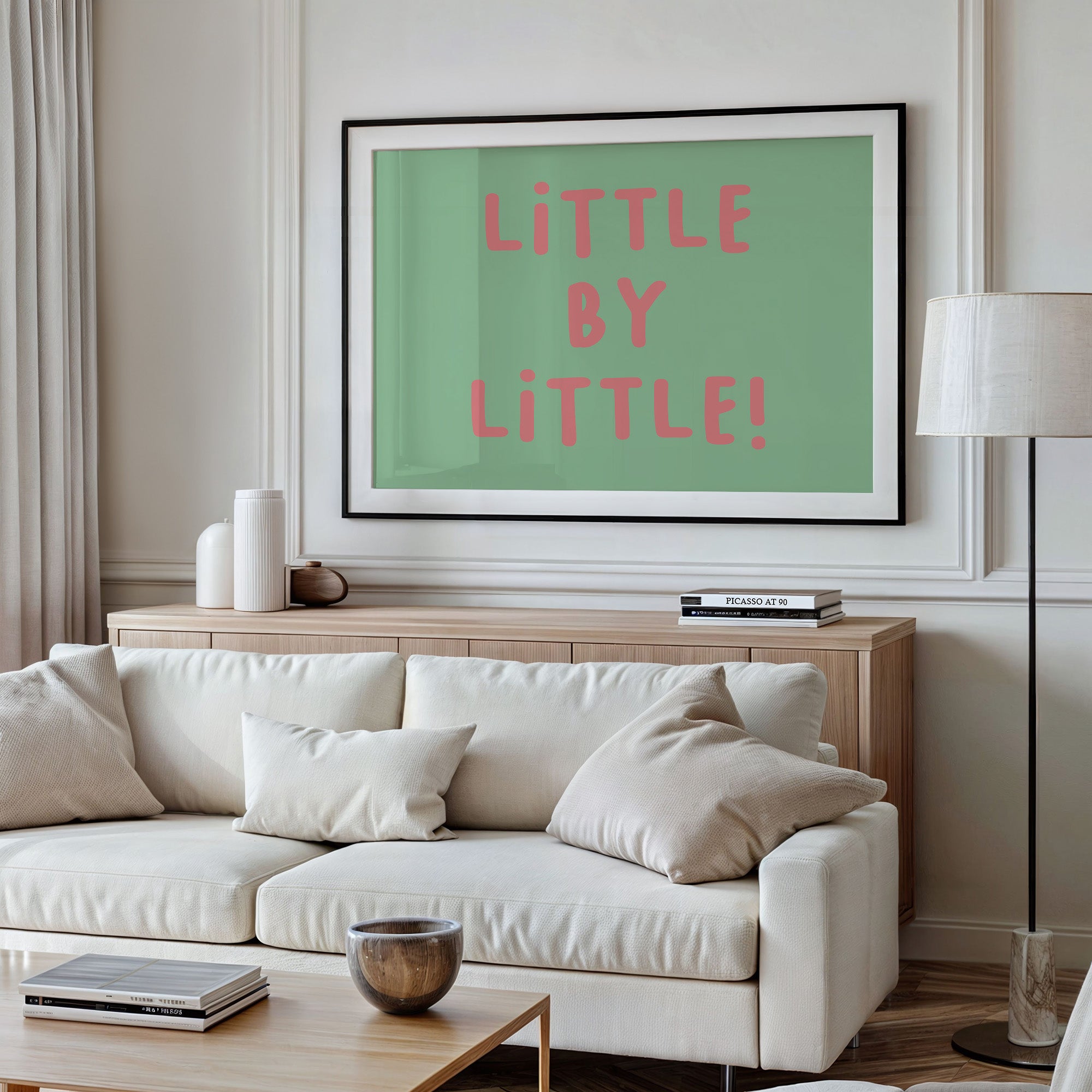 Little By Little Playful Print
