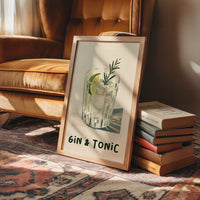 Gin & Tonic, Painted