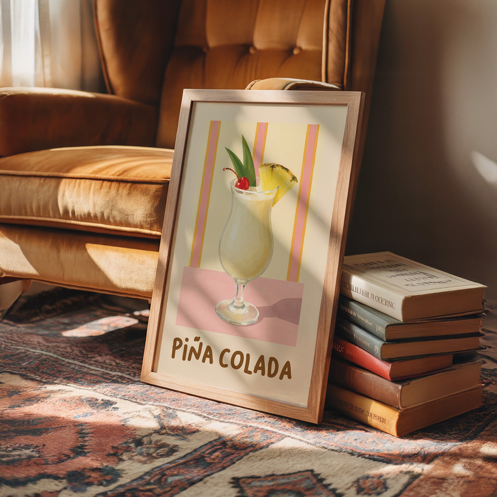 Piña Colada, Painted
