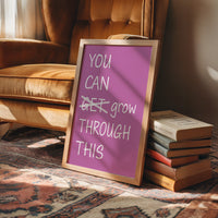 Grow, Not Just Get, Through (Orchid)