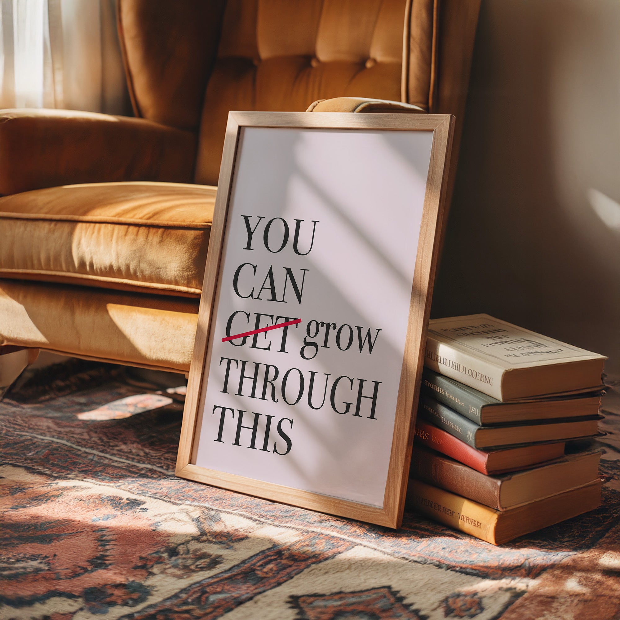 Grow, Not Just Get, Through (Serif)
