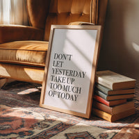 Don't Let Yesterday Win
