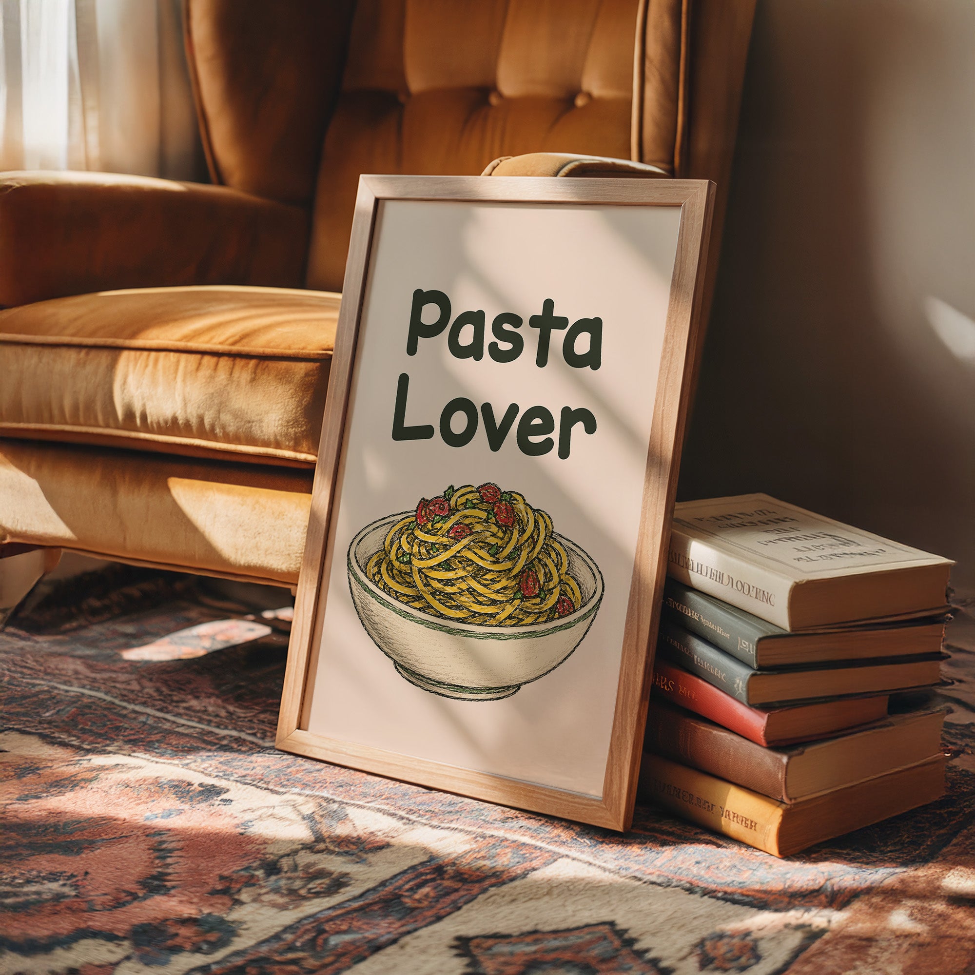 Pasta Lover, Sketched