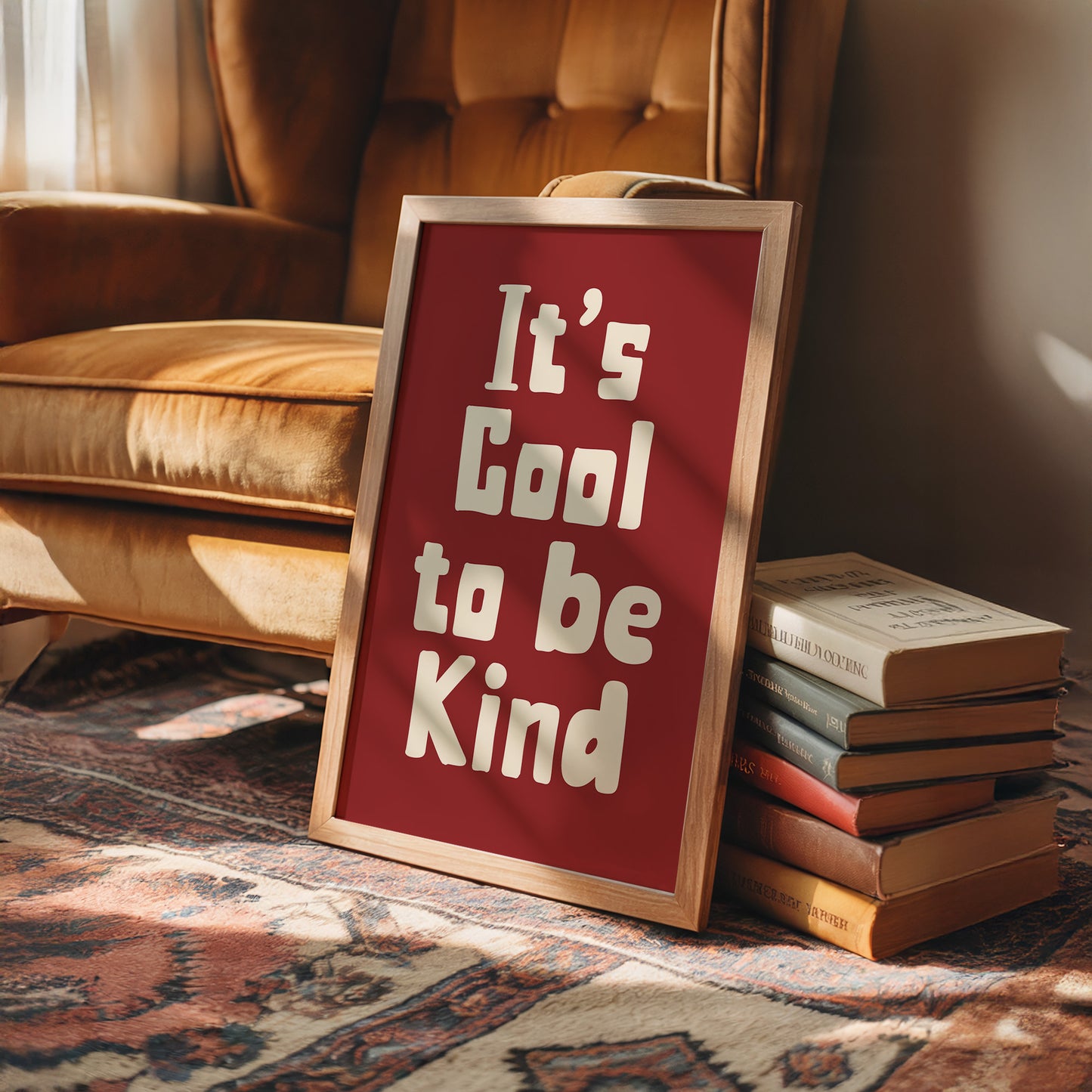 Cool to Be Kind (Brick Red)