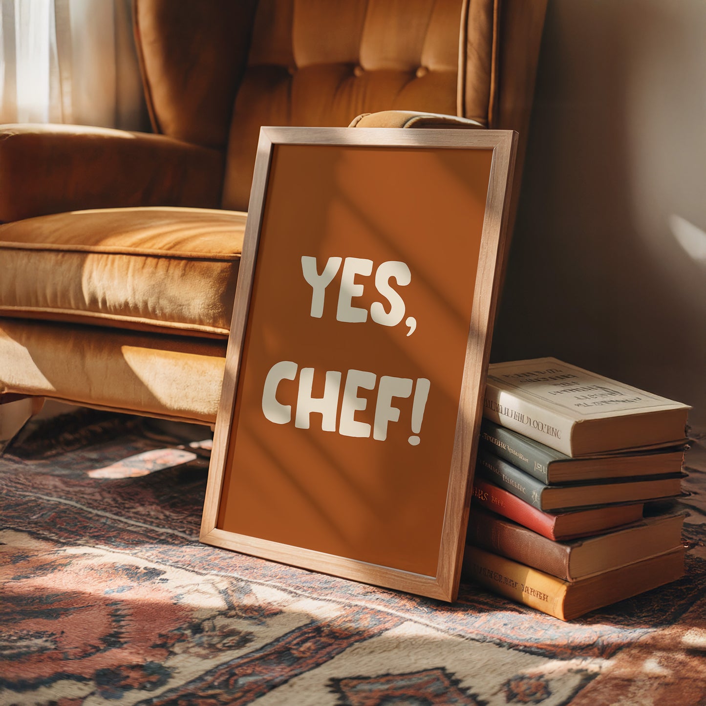 Yes, Chef! (Rust Orange)