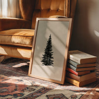 Solitary Pine, Quiet Beige