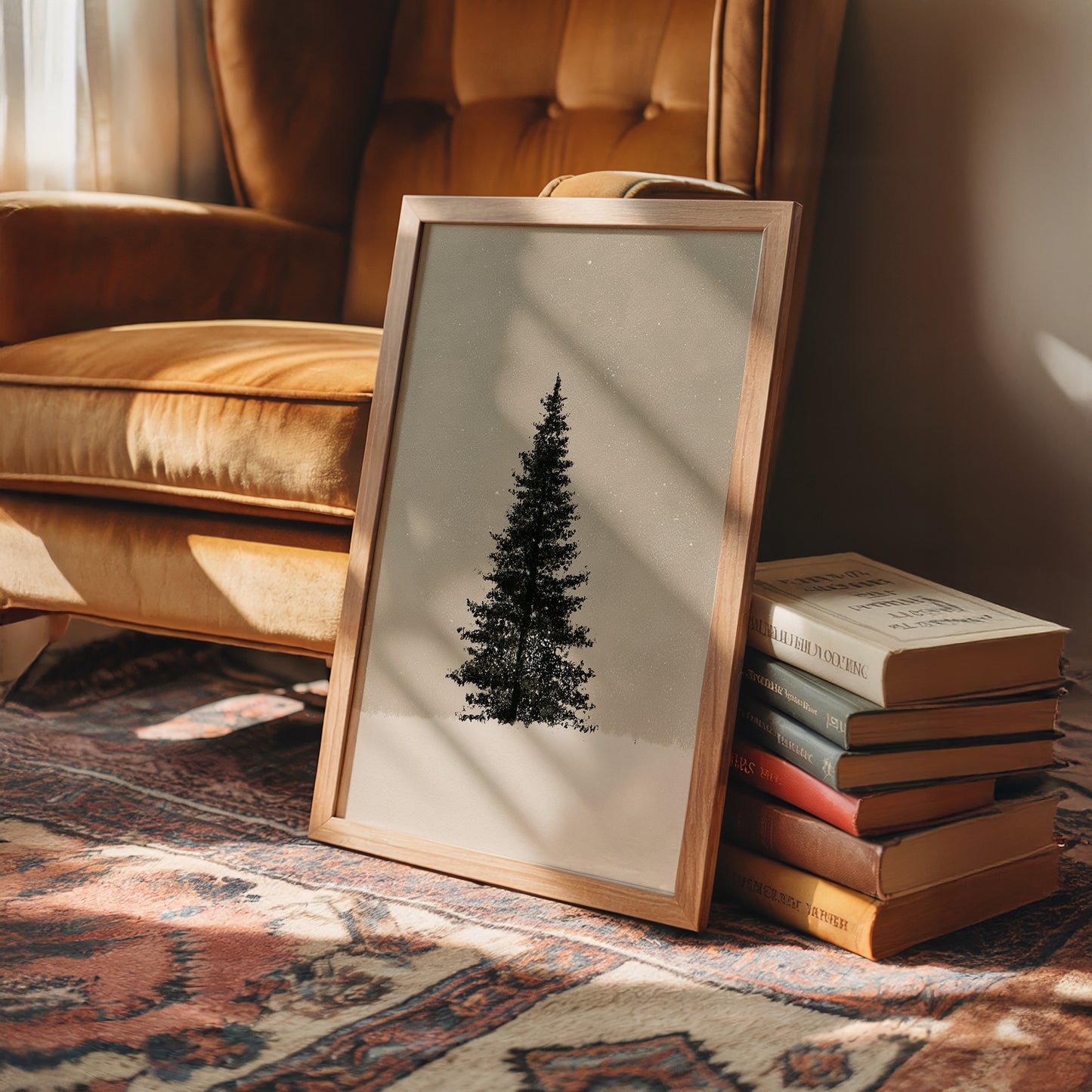 Solitary Pine, Quiet Beige
