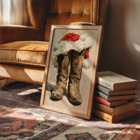 Boots Under the Mistletoe