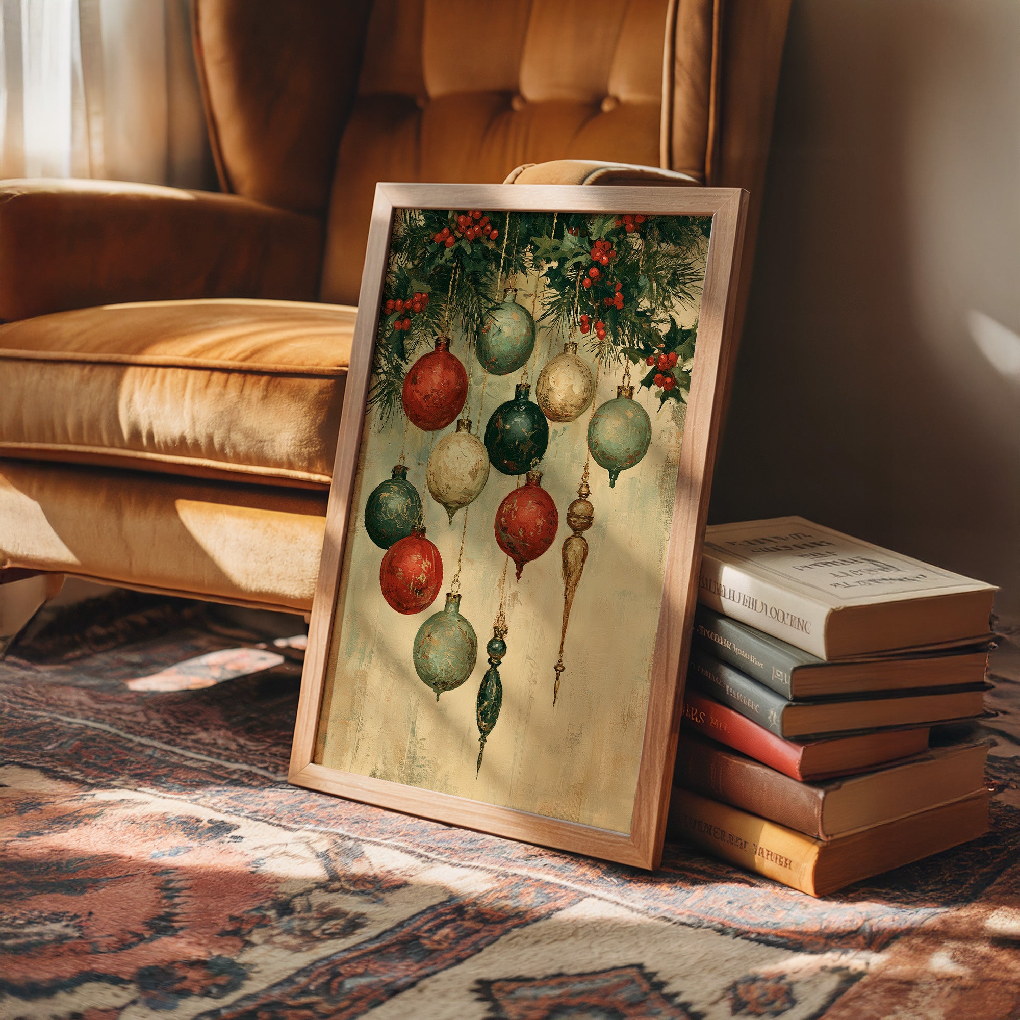 Heirloom Baubles, Hung with Holly