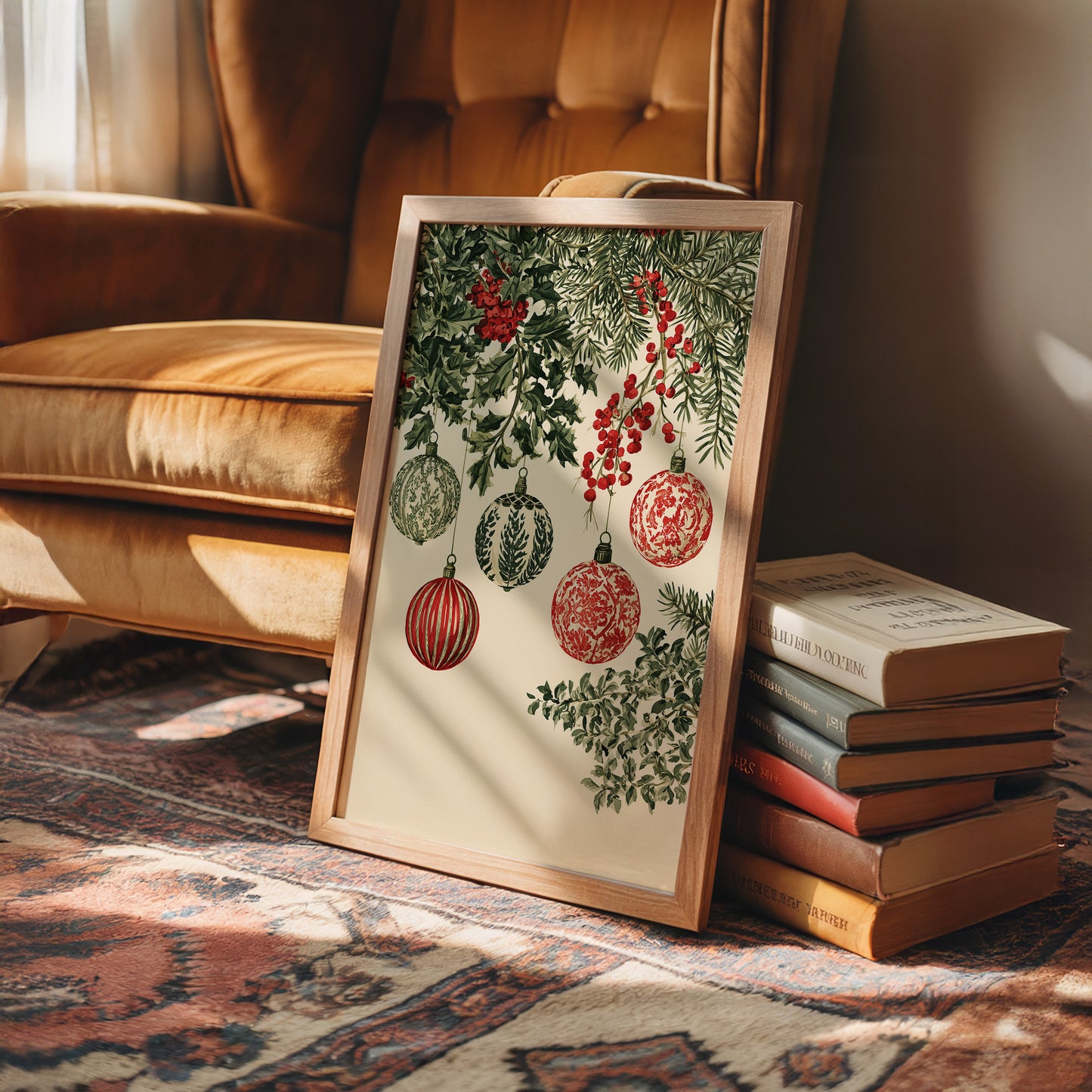 Painted Baubles Among the Boughs