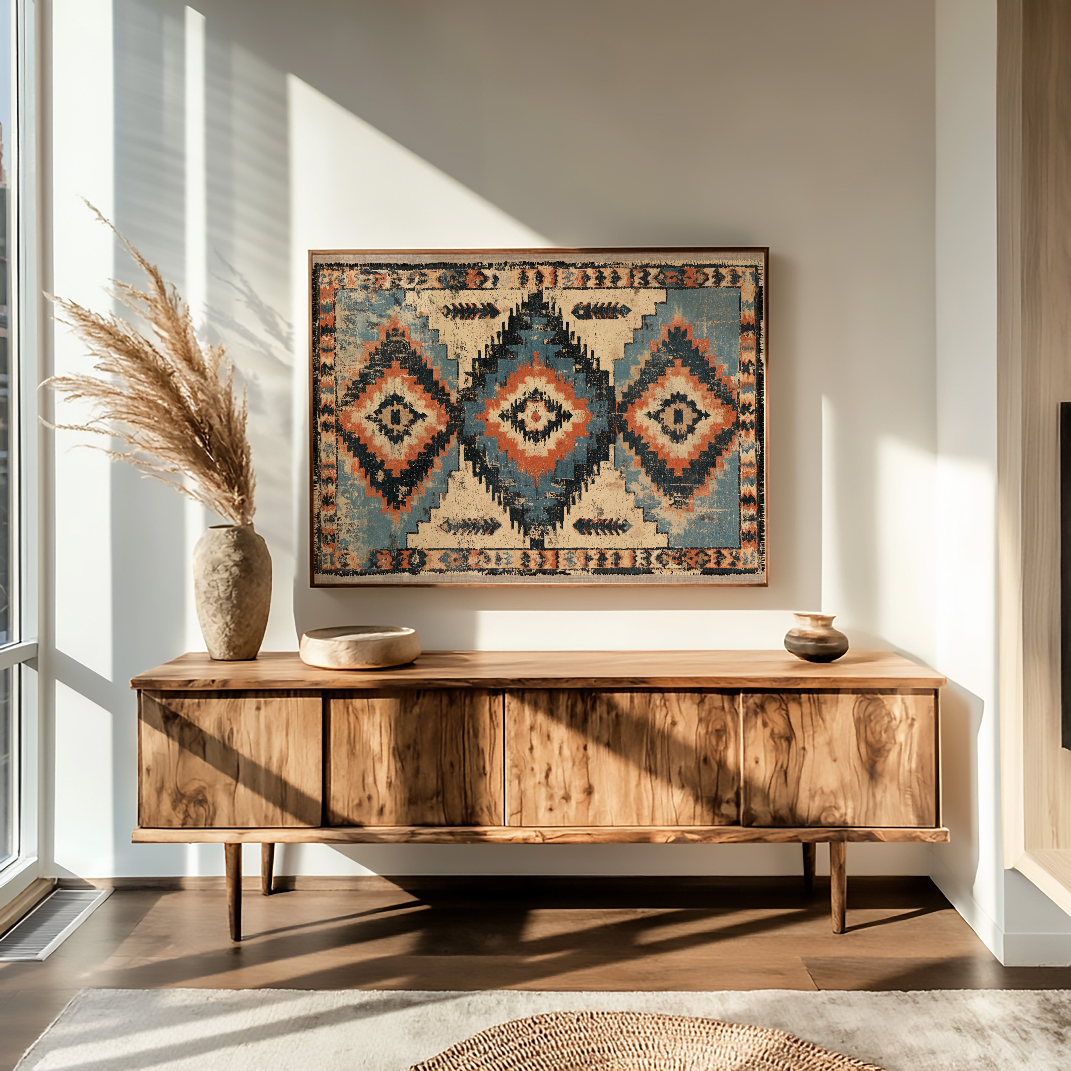 Vintage Rug Medallion