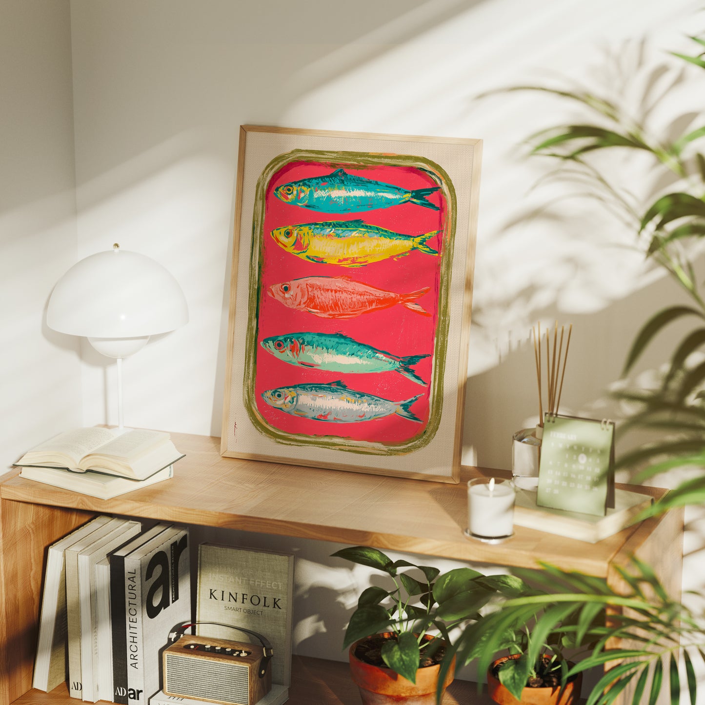 Pop Art Sardine Tin