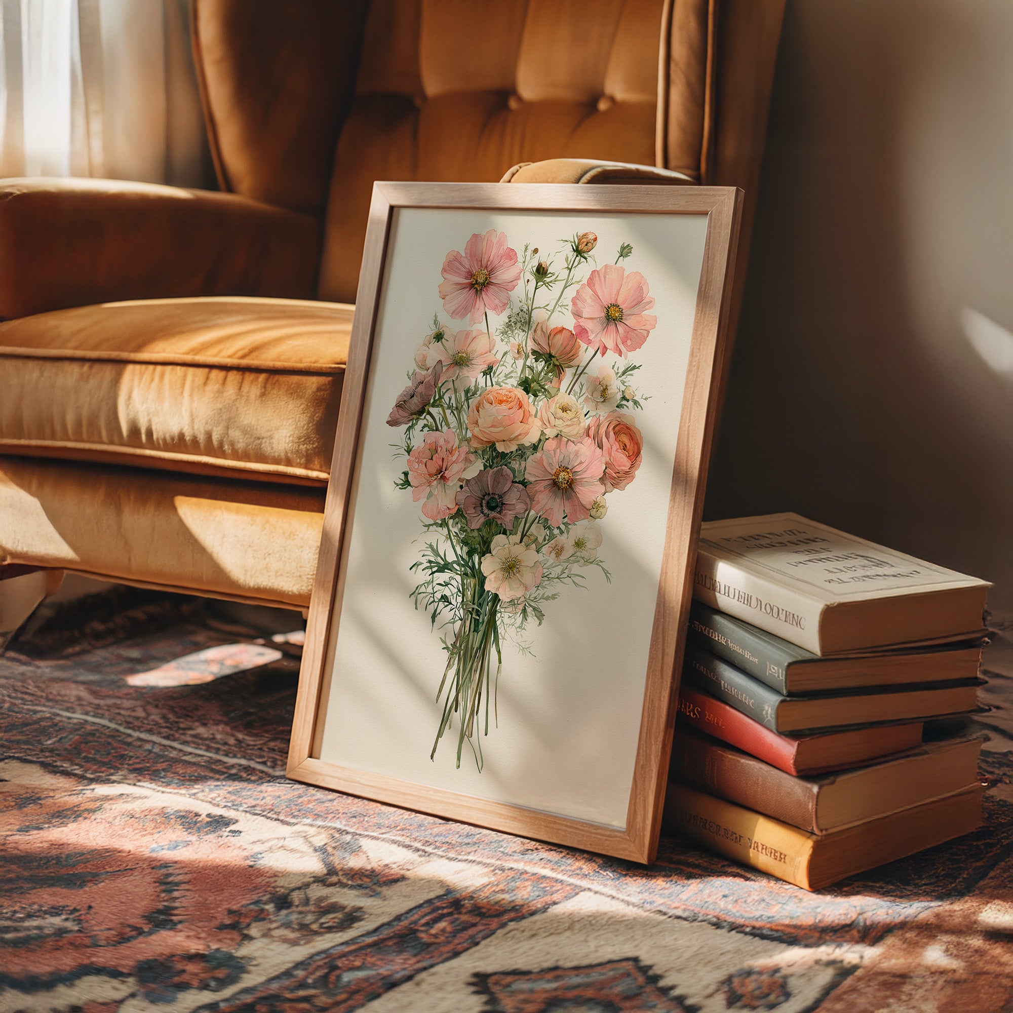 Blush Garden Rose Bouquet