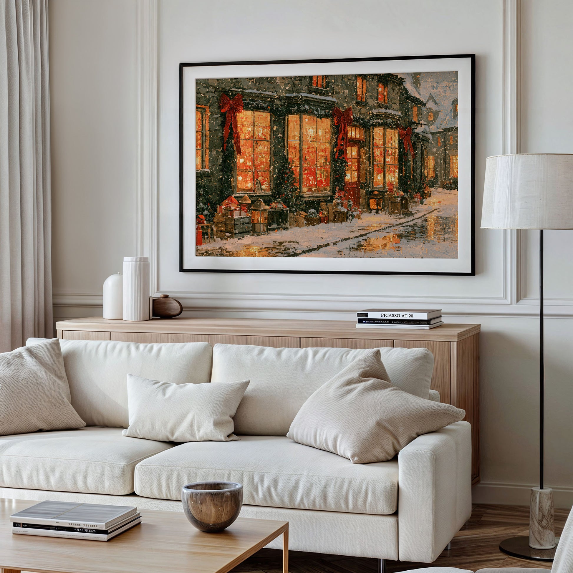Snow on Main Street