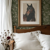 Bay Horse Classic Oil Portrait