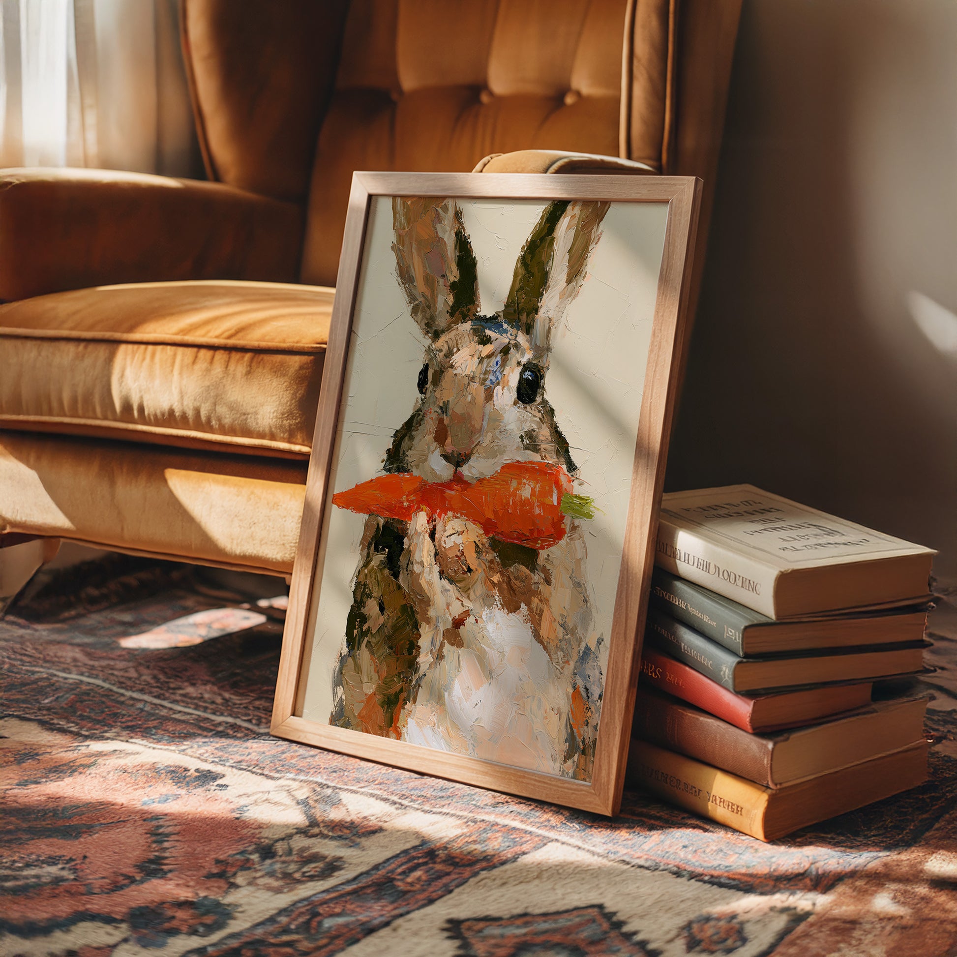 Fractured Palette Rabbit Carrot