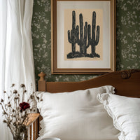 Saguaro Silhouettes At Dusk