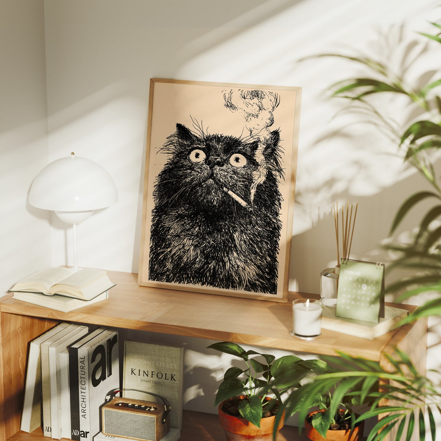 Cat Has Seen Some Things