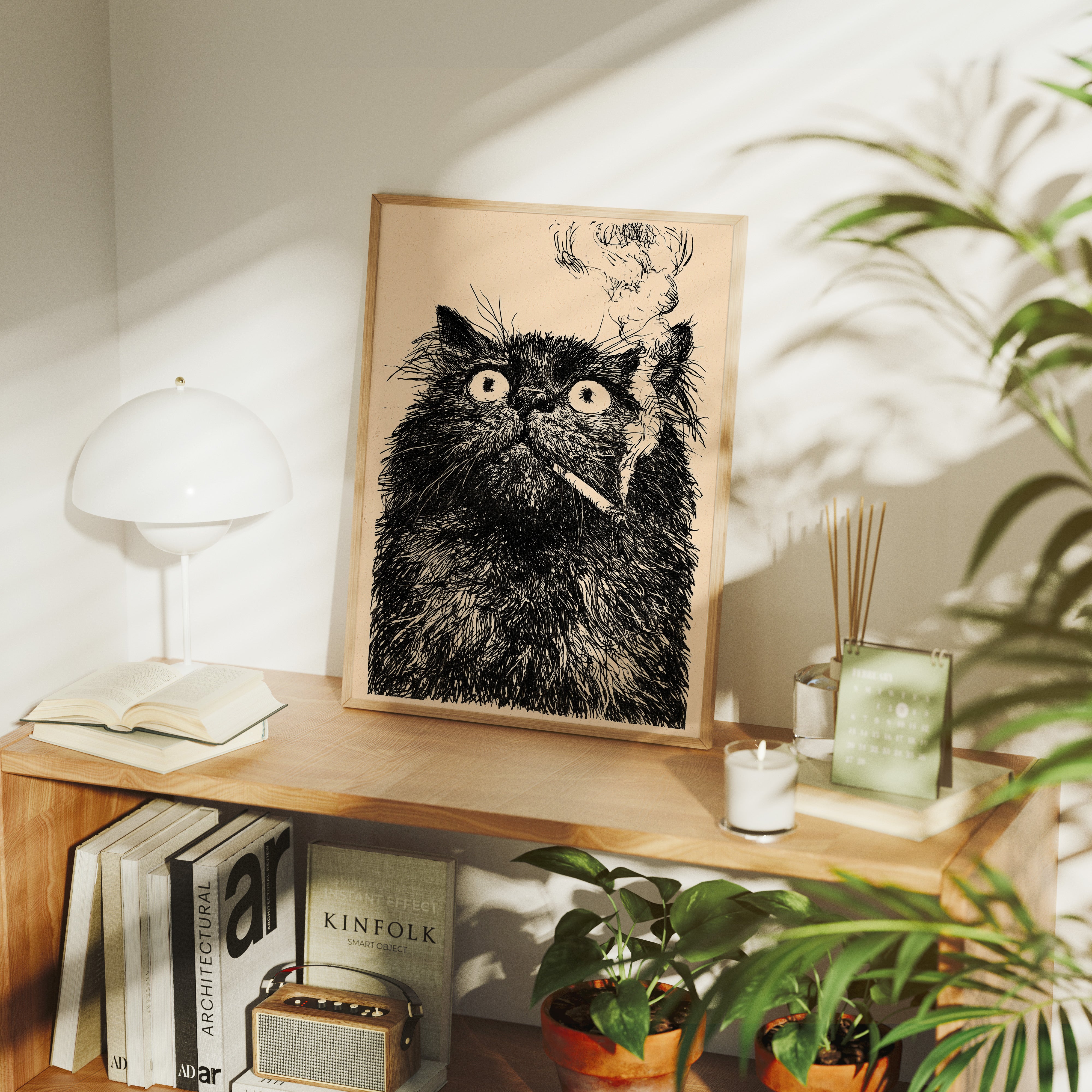 Cat Has Seen Some Things