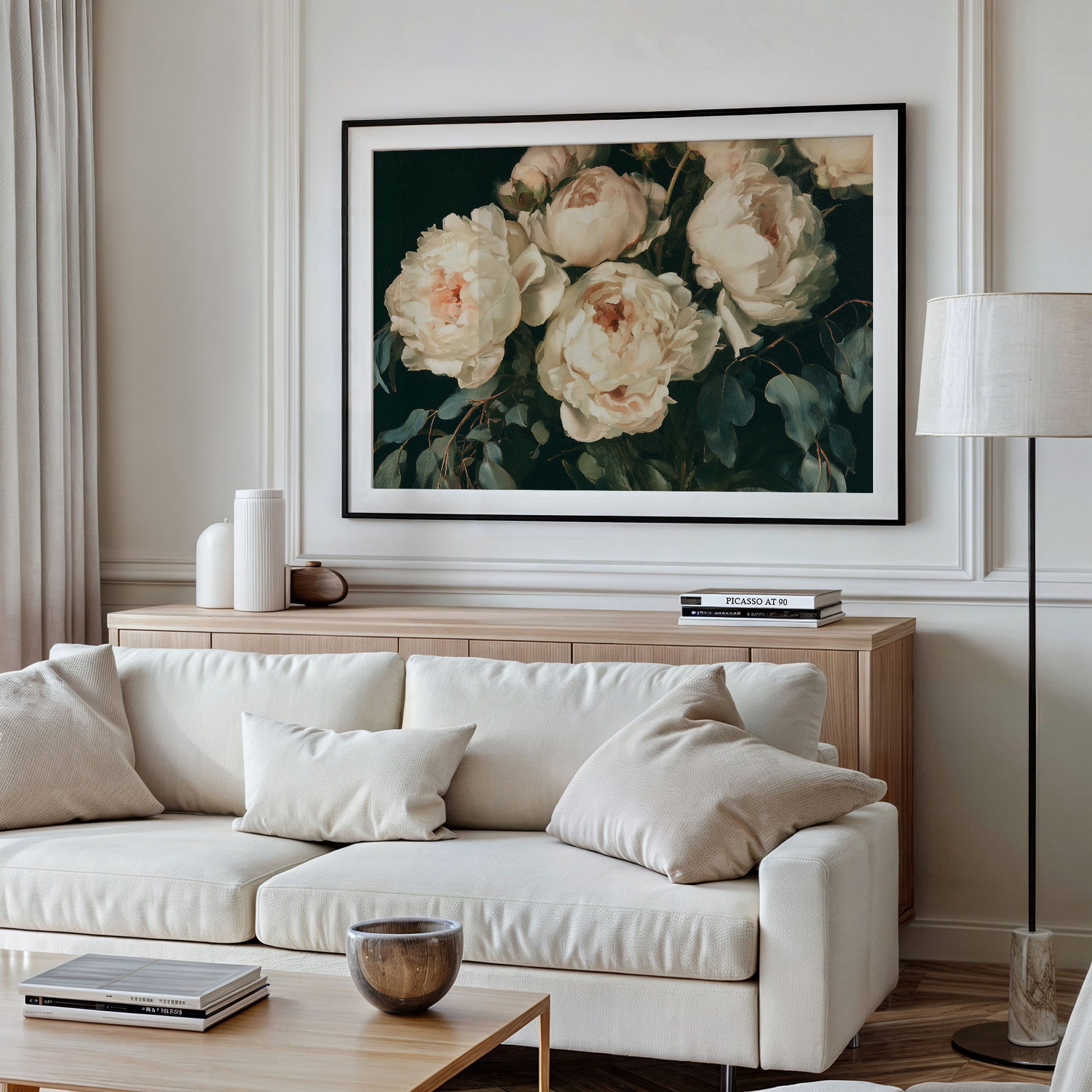 Peonies After Dark