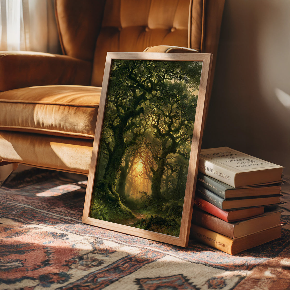 Where the Mossy Oaks Frame the Fire