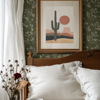 Muted Sun, One Very Composed Cactus