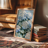 Blue Hydrangea Impression