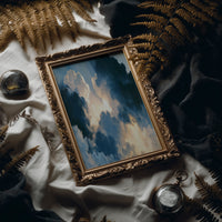 Blue Cloudscape at Twilight
