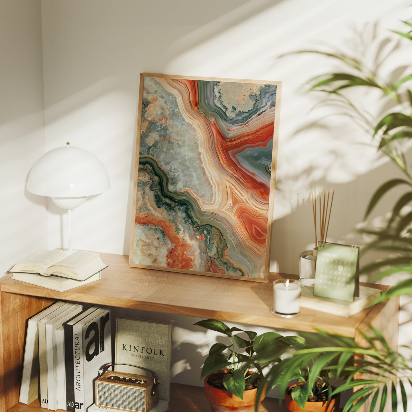 Agate in Rust and Sage