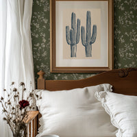 Saguaro Block Print