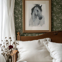 Gaze: A Horse Study in Ink
