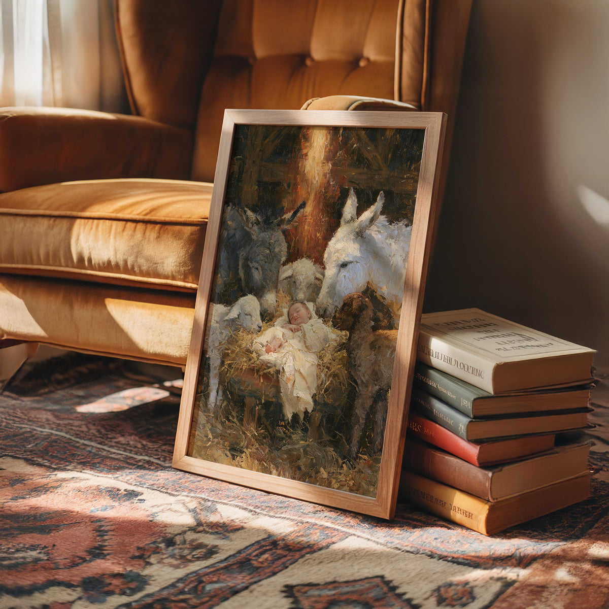 Manger Full of Gentle Watchers