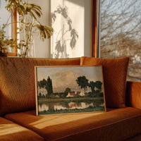 Village By Still Water