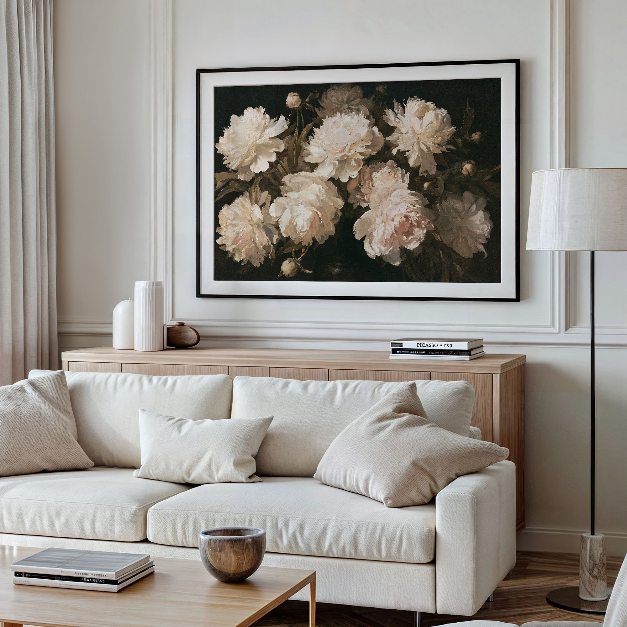 Peonies After Dark