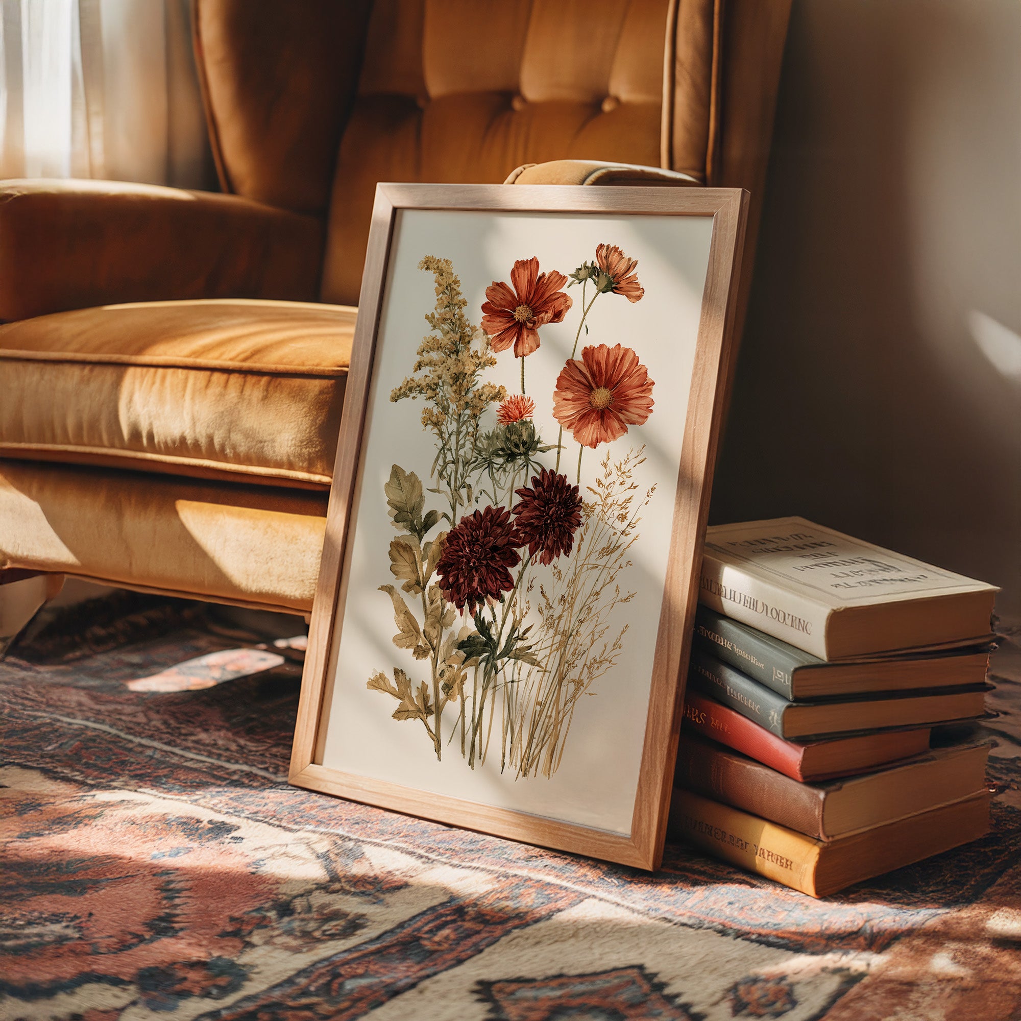 Autumn Flora: Terracotta & Wild Gold