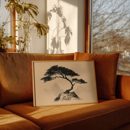 Pine on the Cliff's Edge