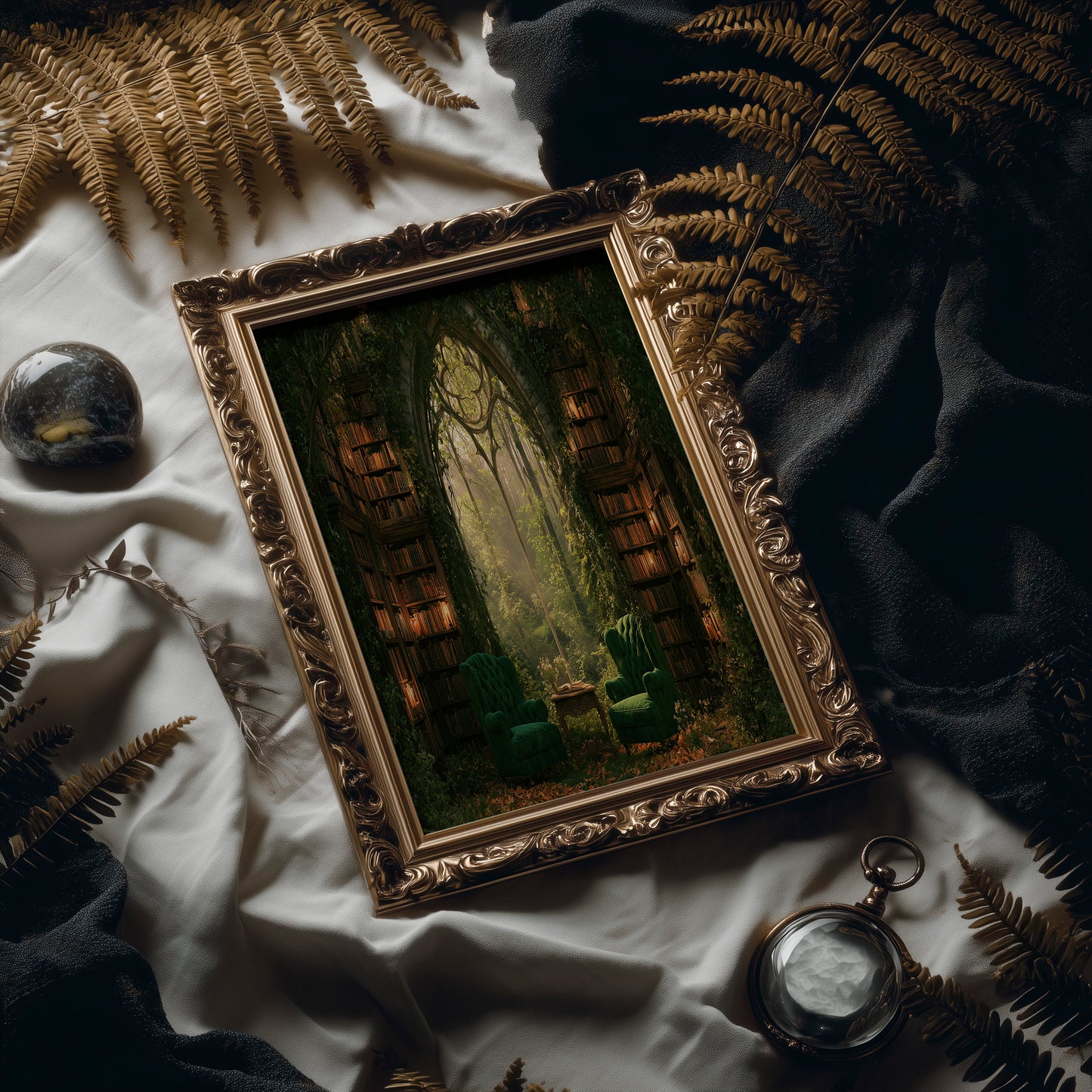 Forest Library: Emerald Sanctuary