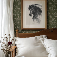 Unbridled Motion: Charcoal Stallion