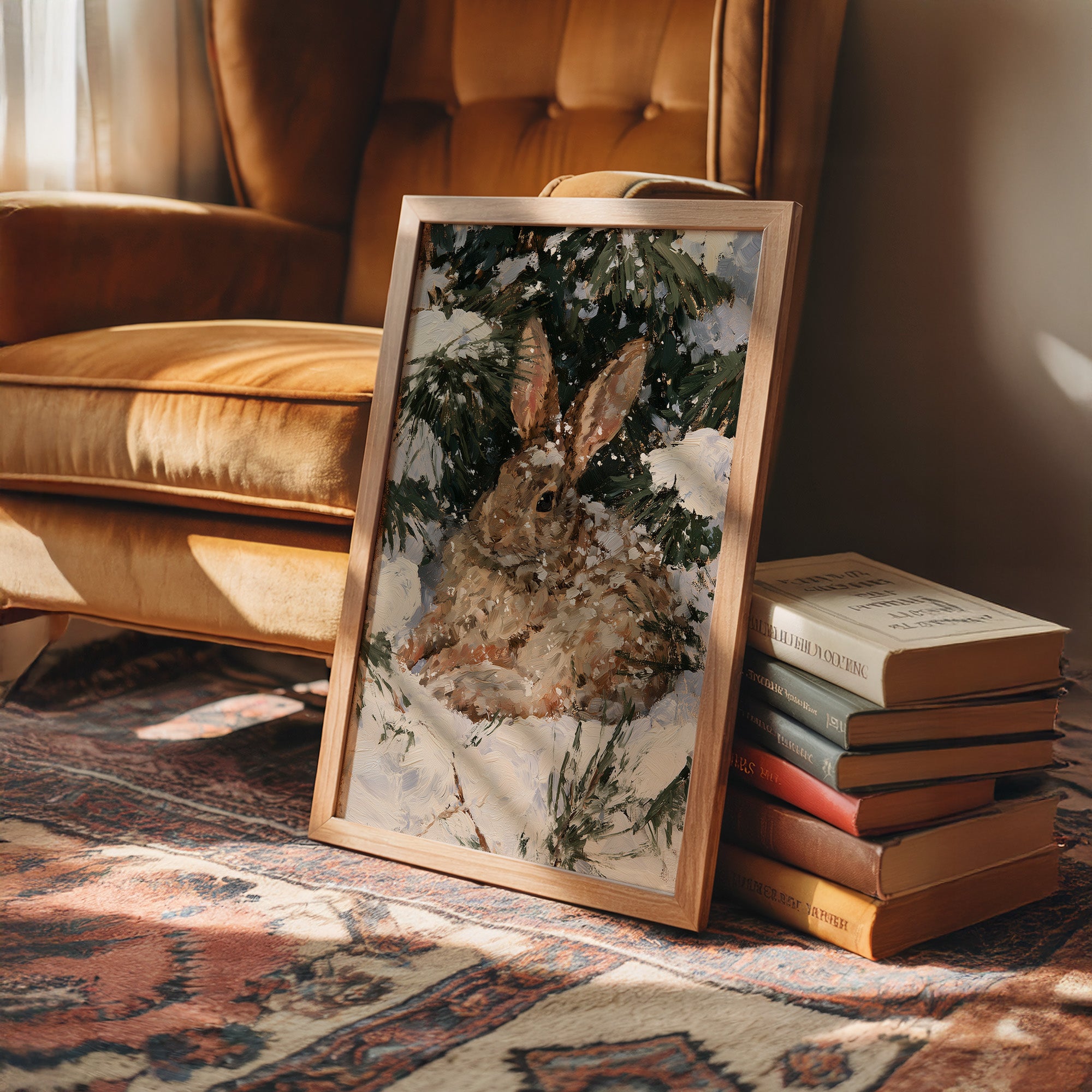 Winter Rabbit Hideaway