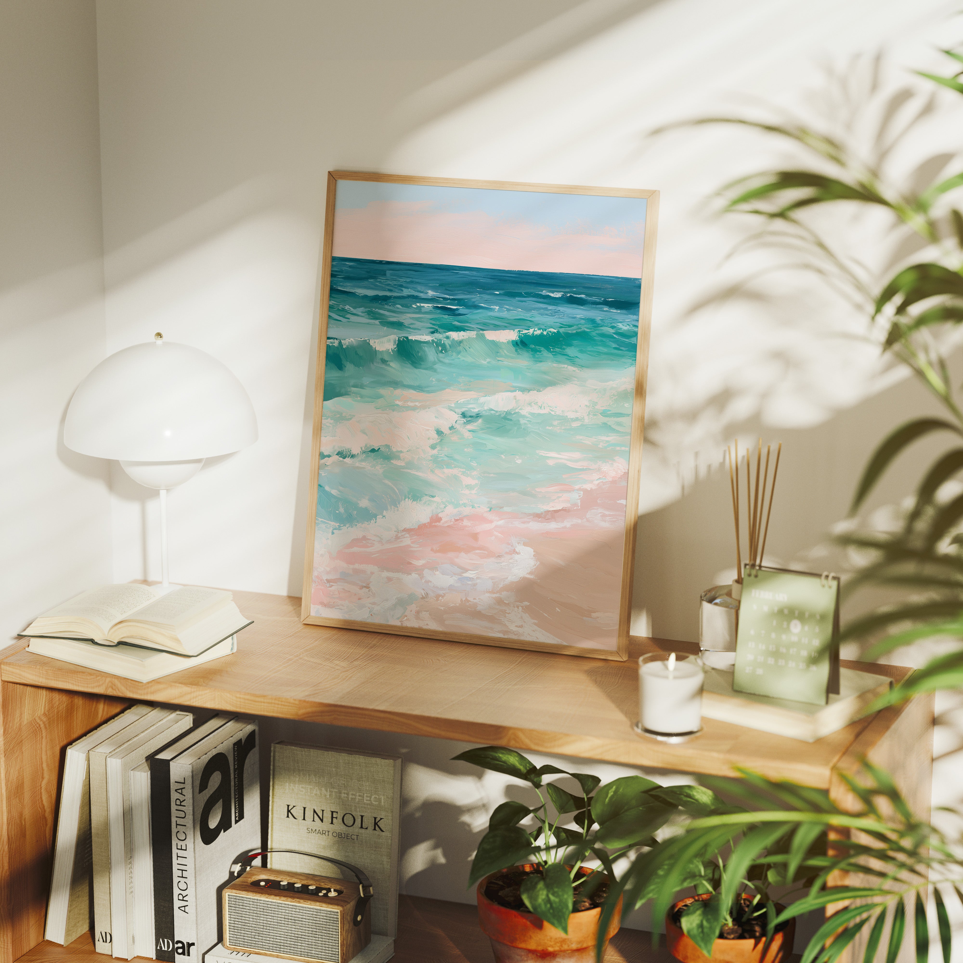 Blush Shoreline Break