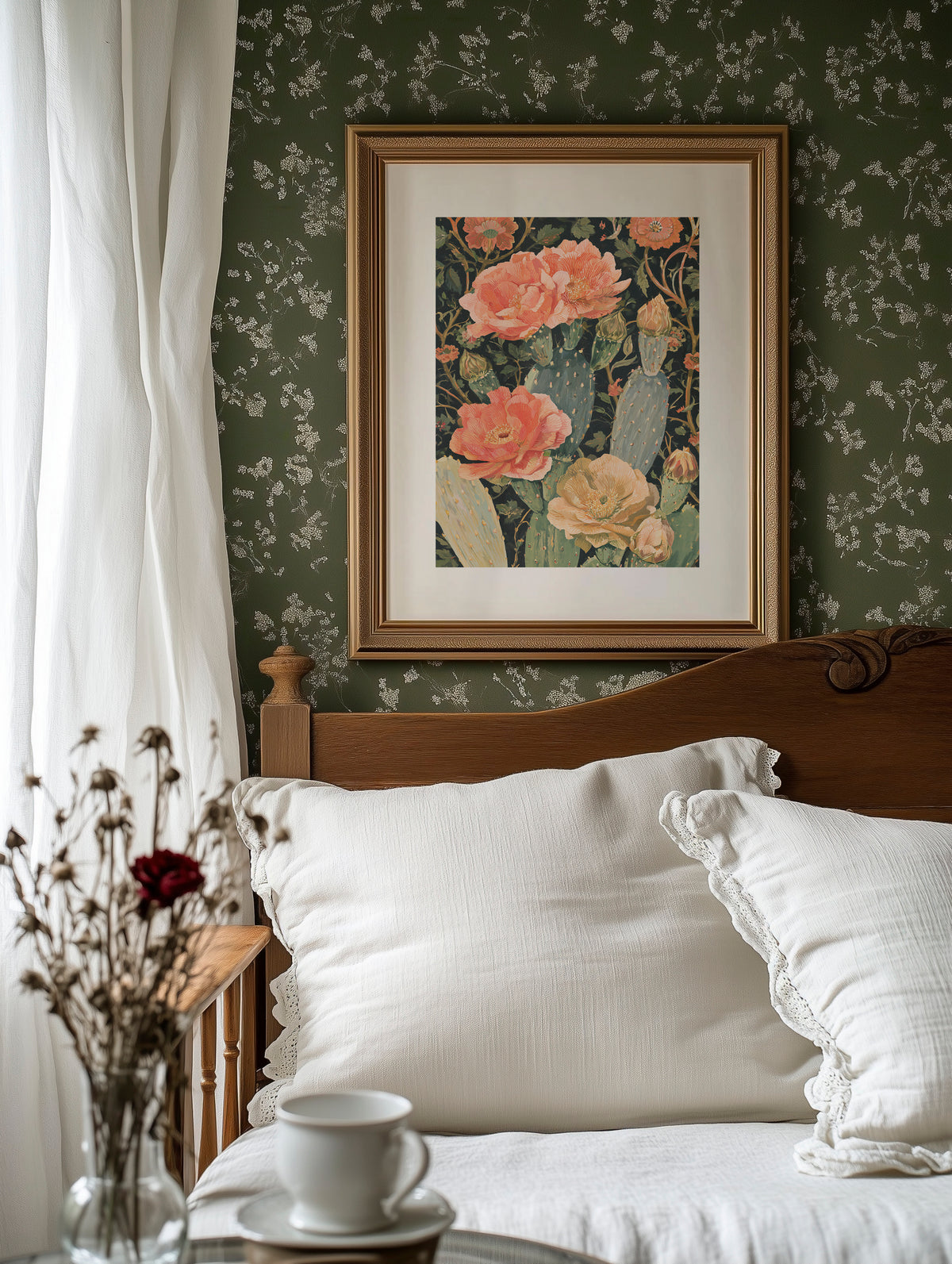 Desert Bloom Tapestry