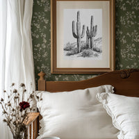 Twin Saguaro Sentinels