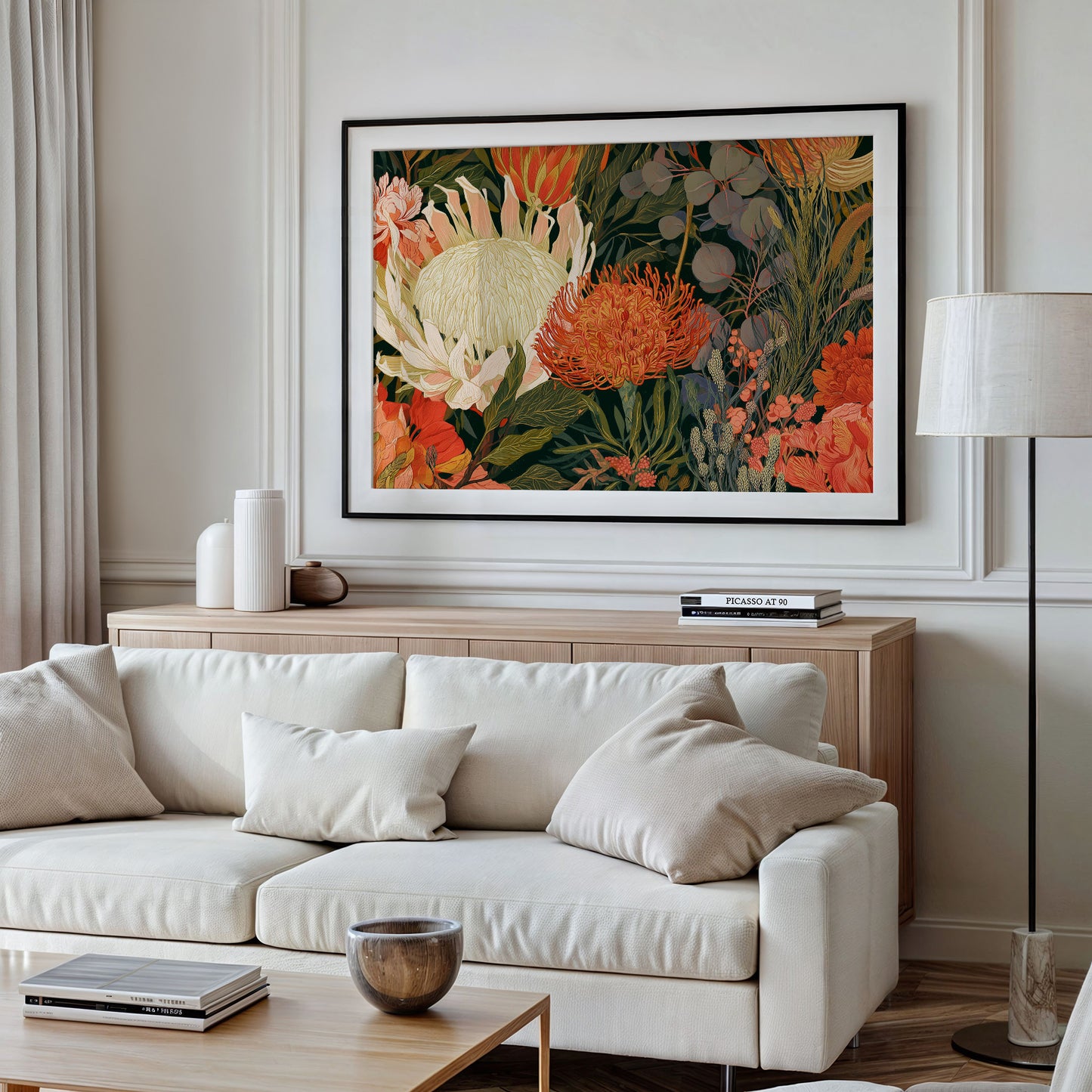 Protea Garden, Deep Green