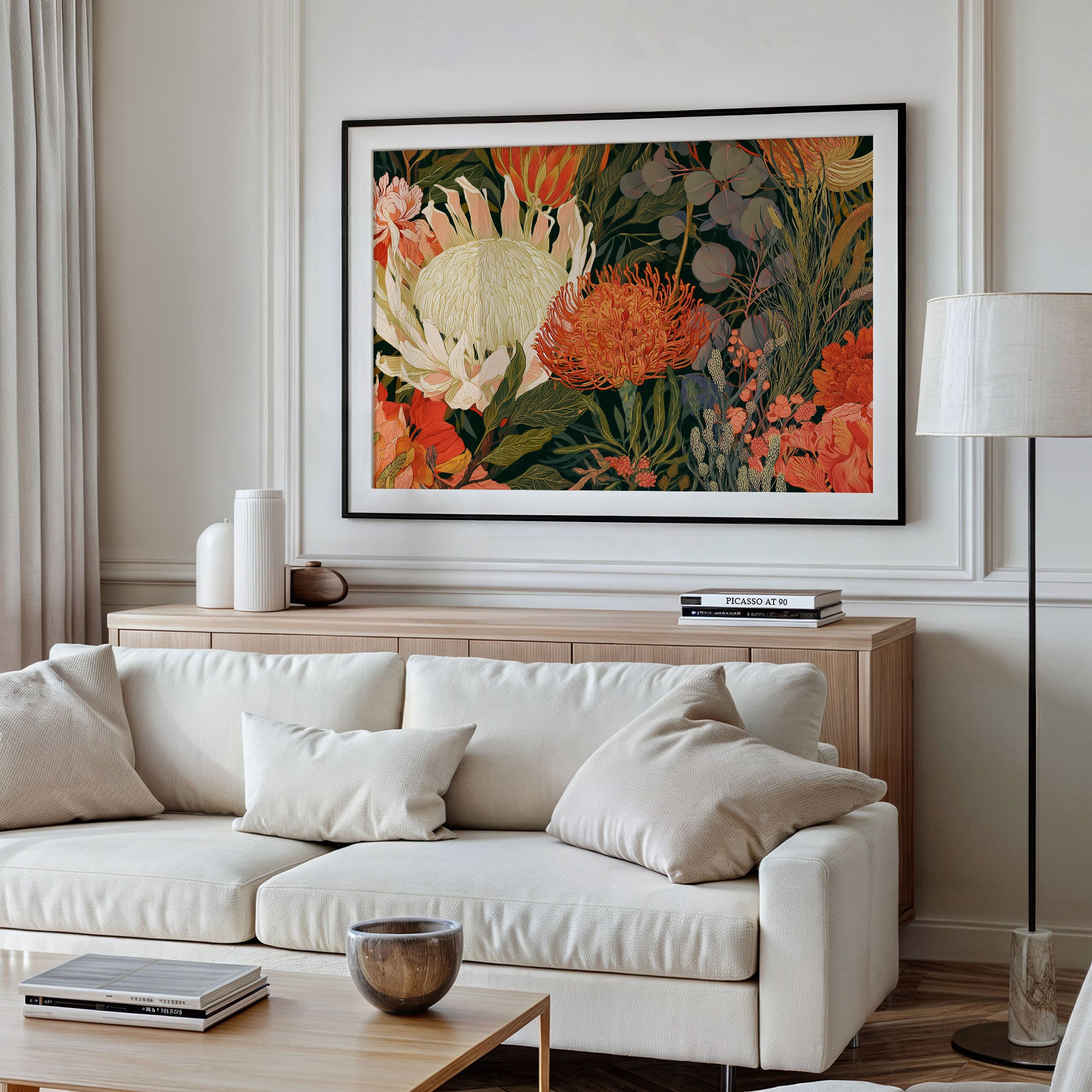Protea Garden, Deep Green