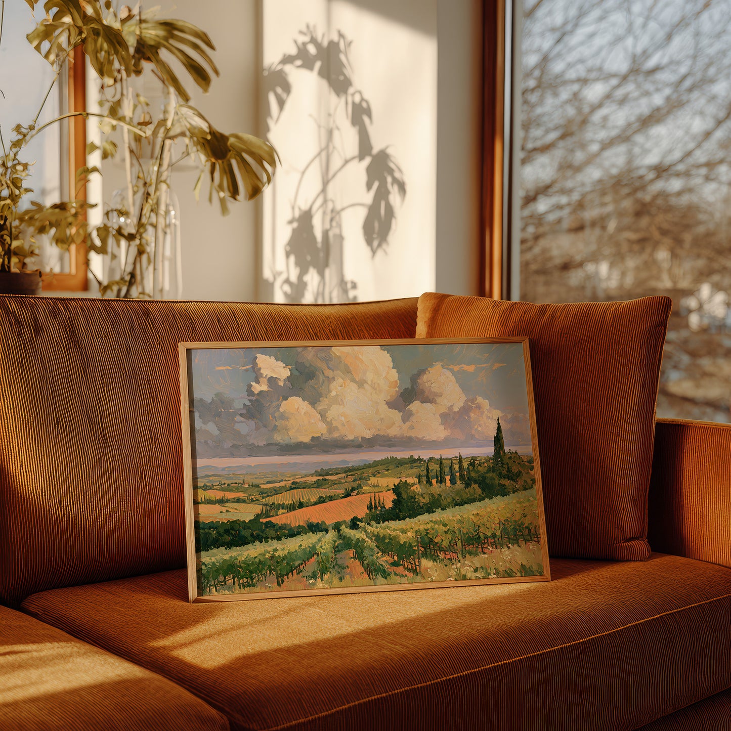 Tuscan Vineyard, Building Storm