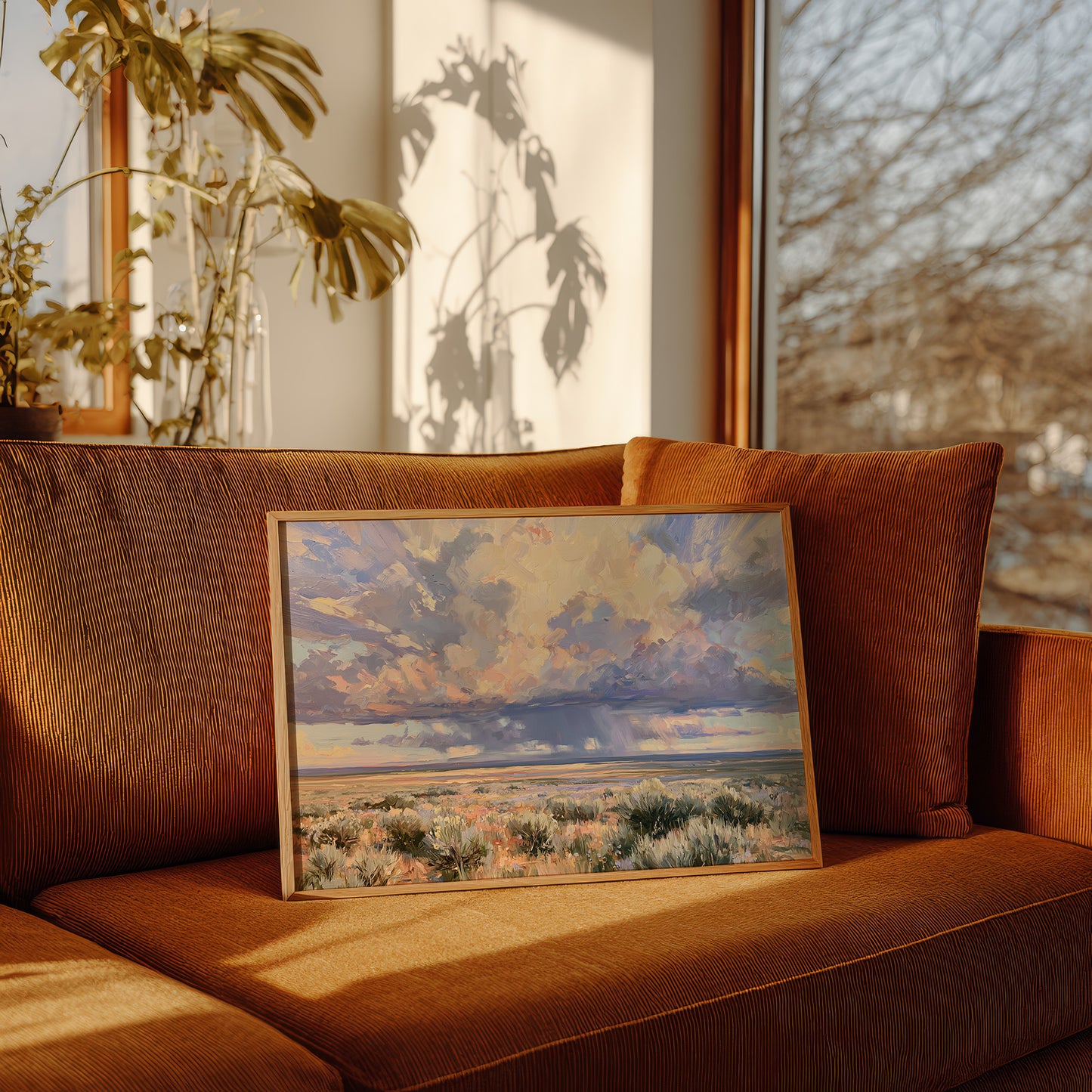 Pastel Storm Over The Sagebrush