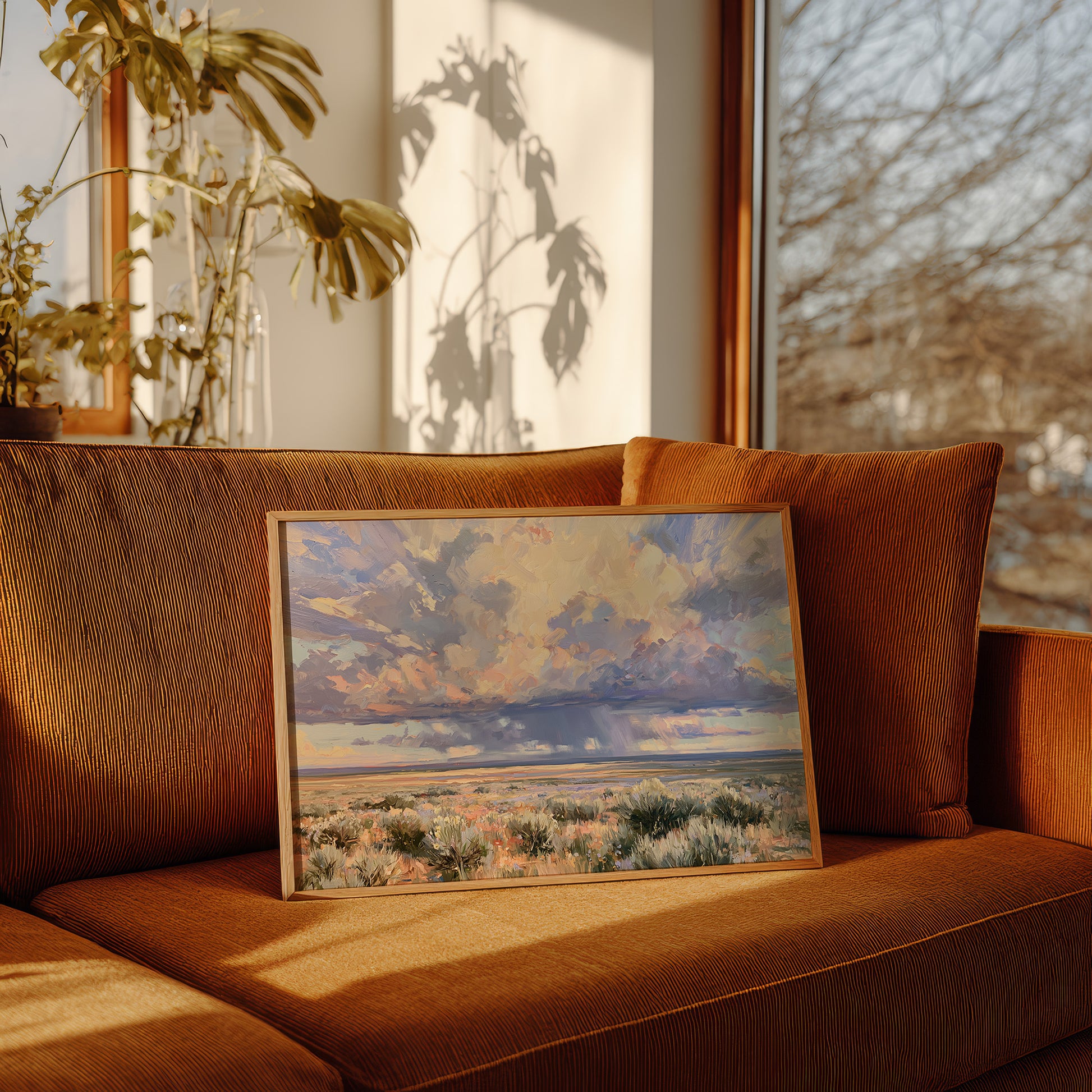 Pastel Storm Over The Sagebrush